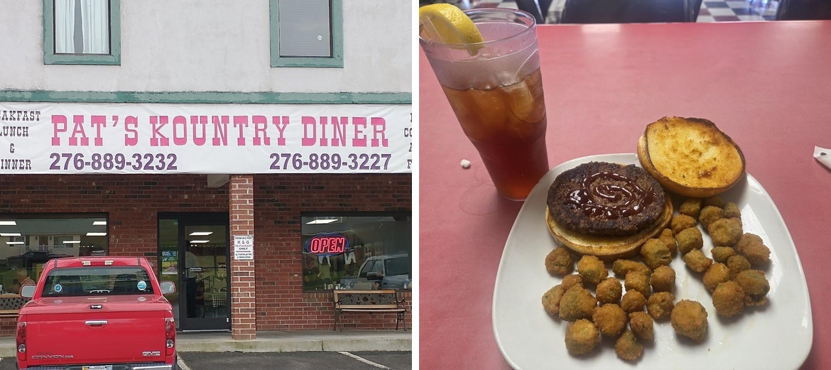 Pat's Kountry Diner Menu