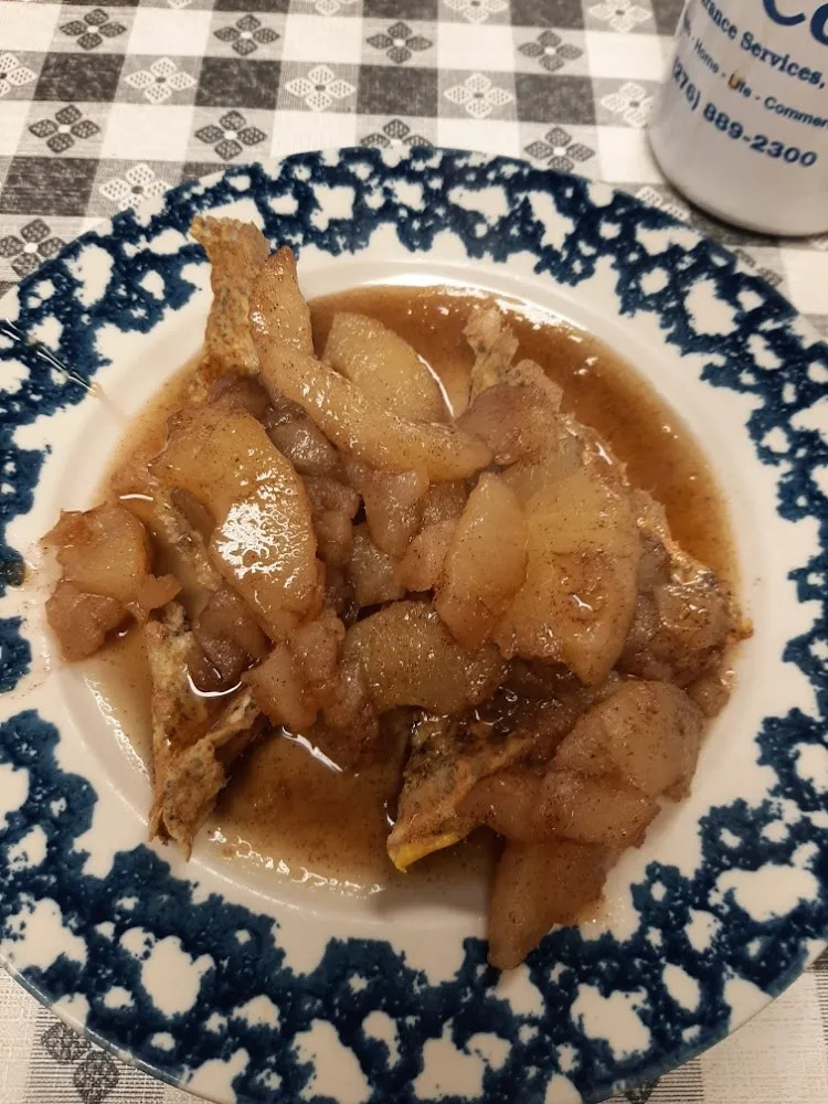 French Toast with Hot Apples