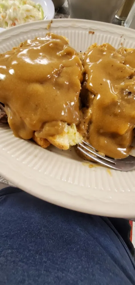 Open Face Roast Beef Dinner